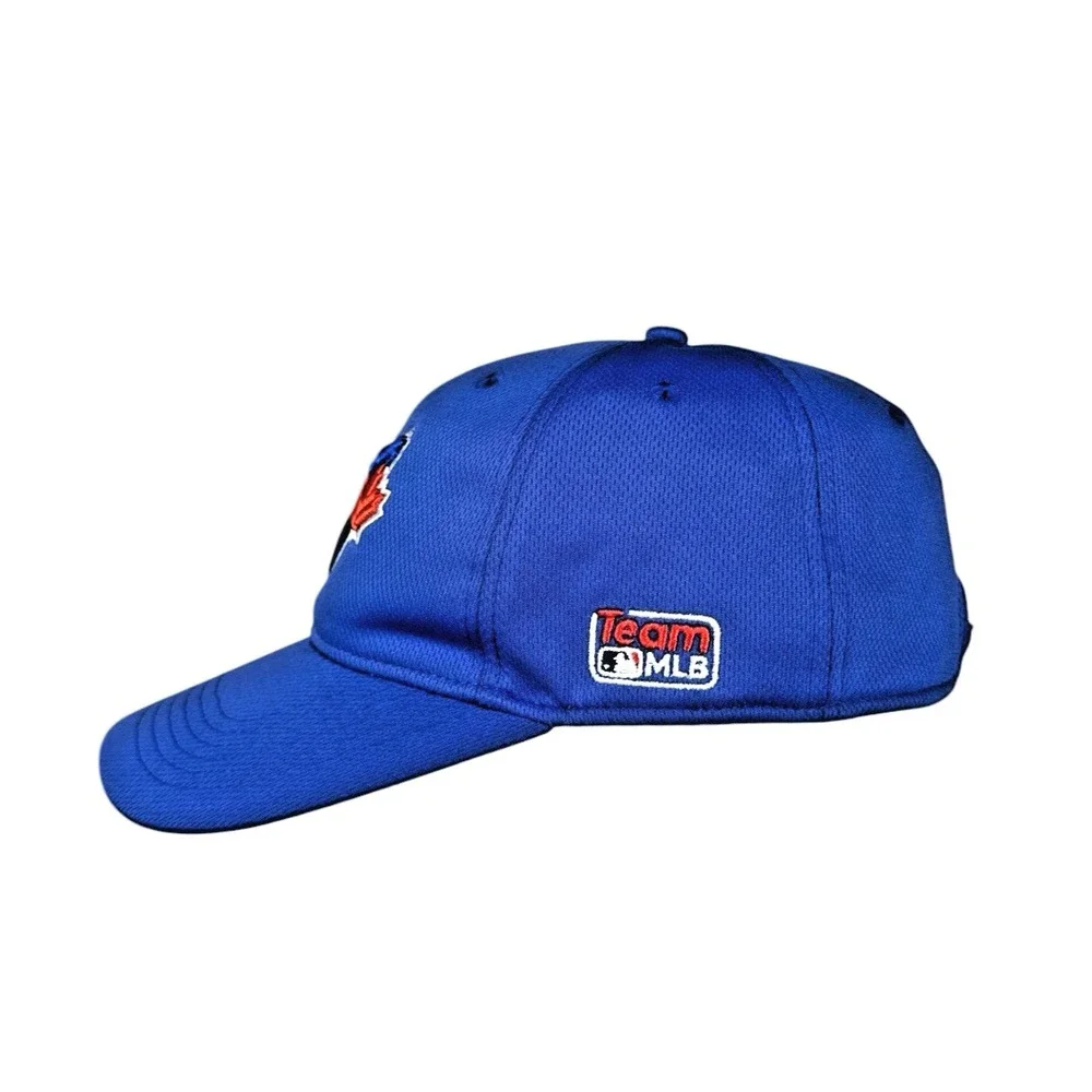 Team MLB by OC Sports Toronto Blue Jays Embroidered Adjustable Cap, Blue‎